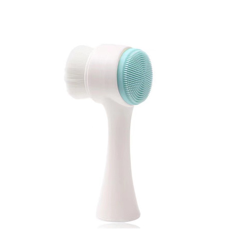 Cọ rửa mặt massage 3D hai đầu sạch sâu, loại bỏ tế bào chết