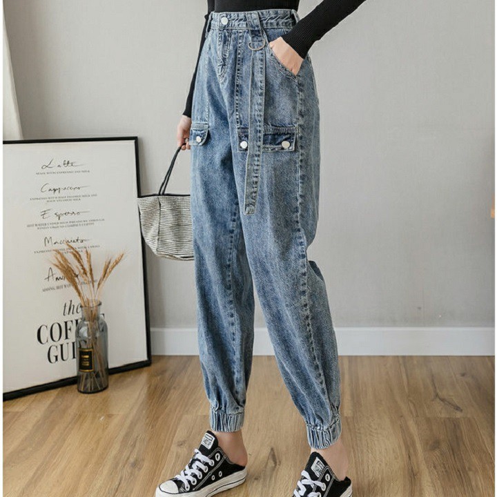 Quần jeans ống túm cá tính Mã: QD2213