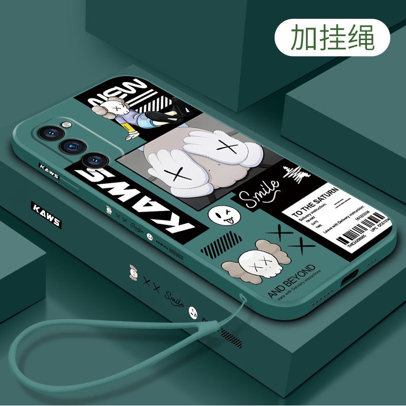 Kaws Ốp Điện Thoại silicone Mềm Hoạt Hình Cho Samsung M52 5G a12 m12 a7 2018 a750 a02 m02 a31 a11 a21s m31