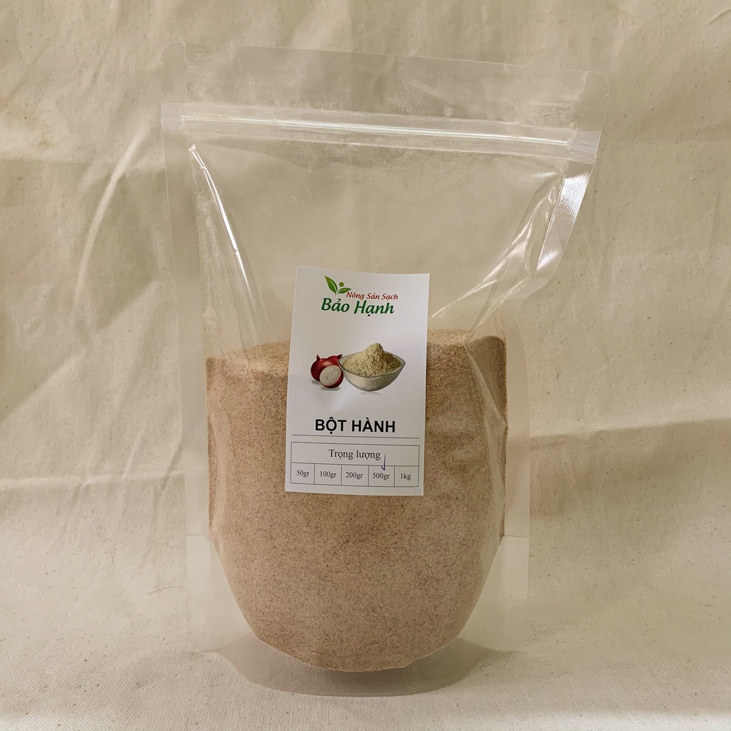 Bột hành nguyên chất 1KG Natural BH Spices chế biến thực phẩm – BHS010
