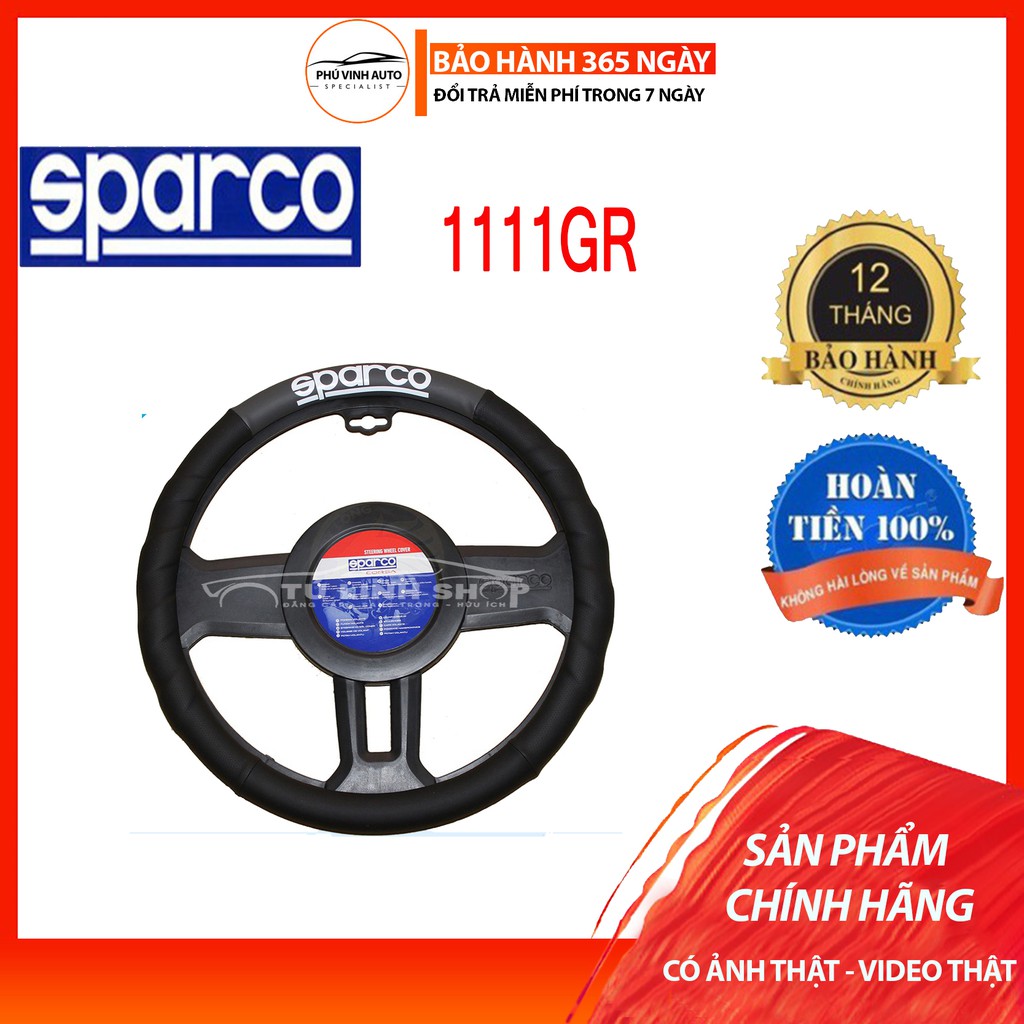 Bọc vô lăng chính hãng Sparco 1111GR