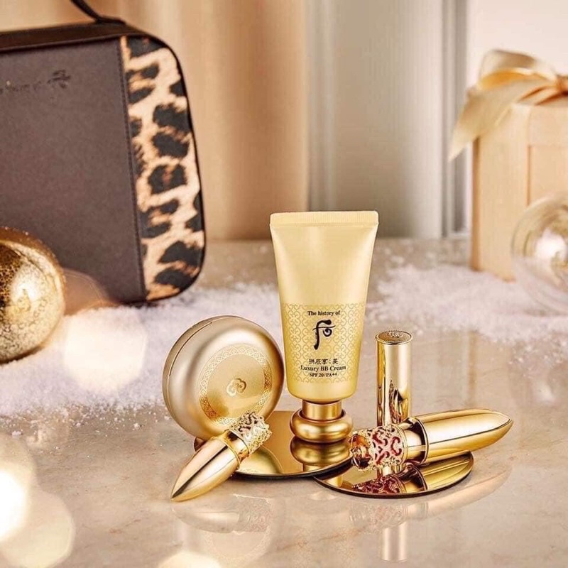 Kem nền bb cream Whoo vàng siêu che khuyết điểm, độ che phủ cao, dưỡng da , chống nắng thay kem lót nền, bền màu lâu trô | BigBuy360 - bigbuy360.vn