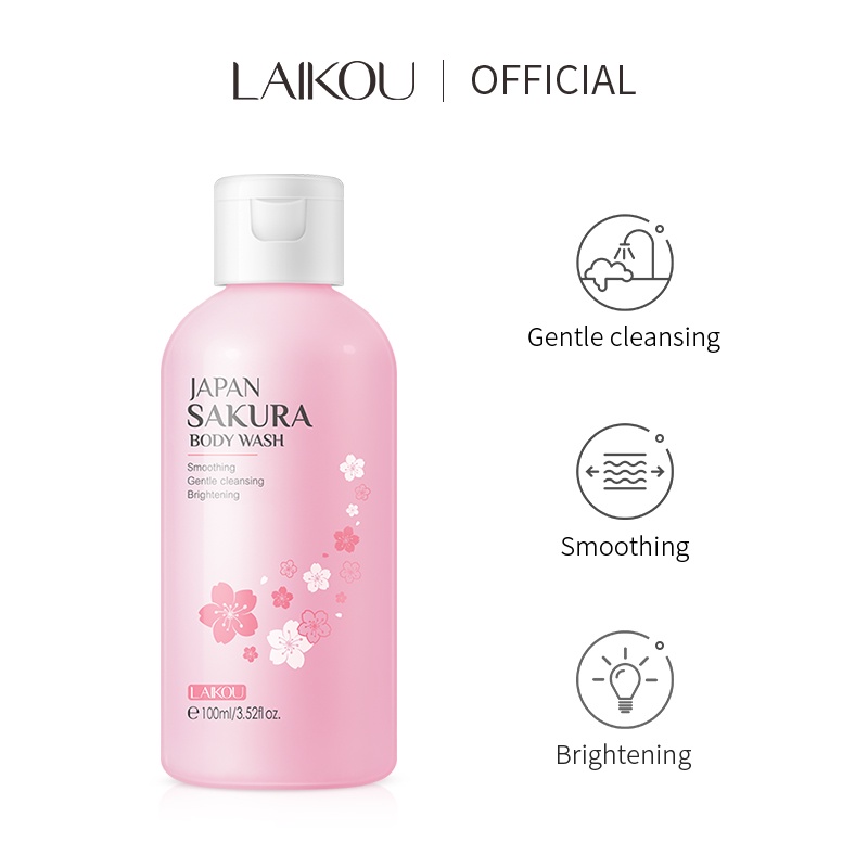 Sữa Tắm Toàn Thân LAIKOU Nhật Bản Dung Tích 100ml