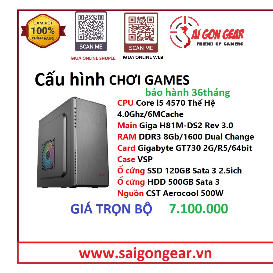 Máy bộ vi tính i5 4570 | BigBuy360 - bigbuy360.vn