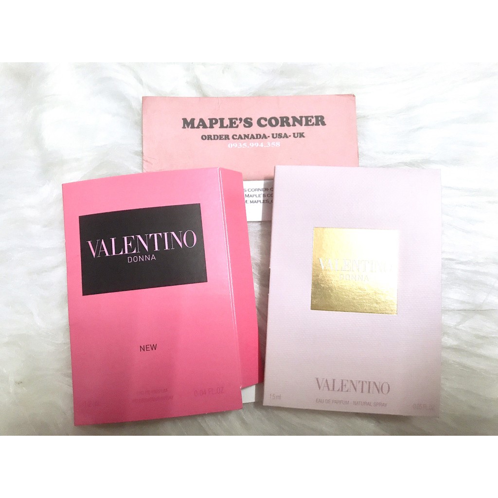vial nước hoa Valentino Donna 1.5ml