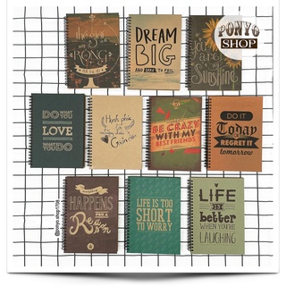 Sổ tay Handmade Vintage (Chủ đề Typography) - PONYO Shop