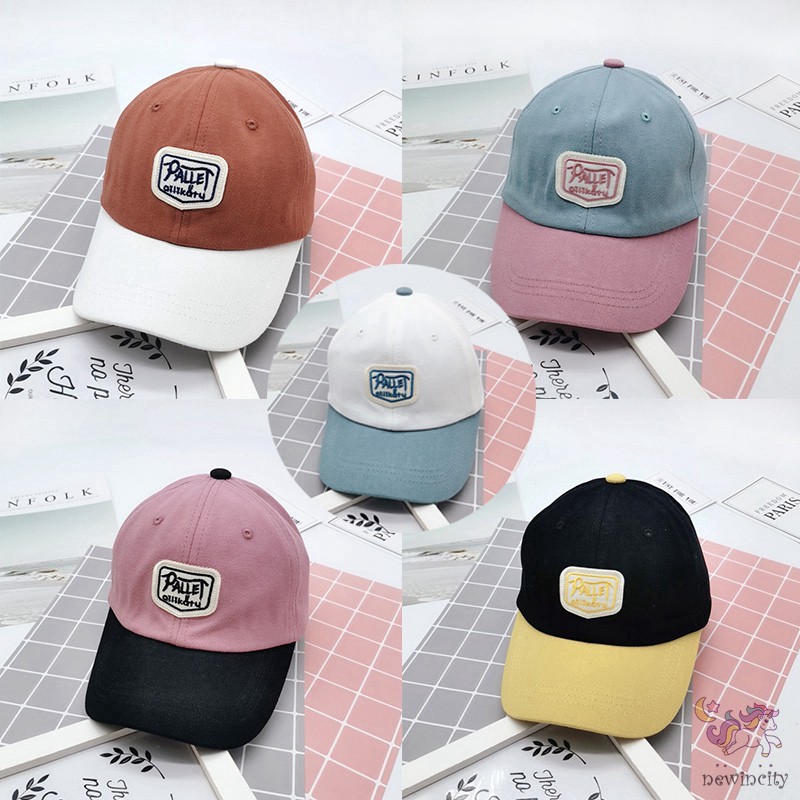 Mũ lưỡi trai in chữ thời trang dễ thương cho bé