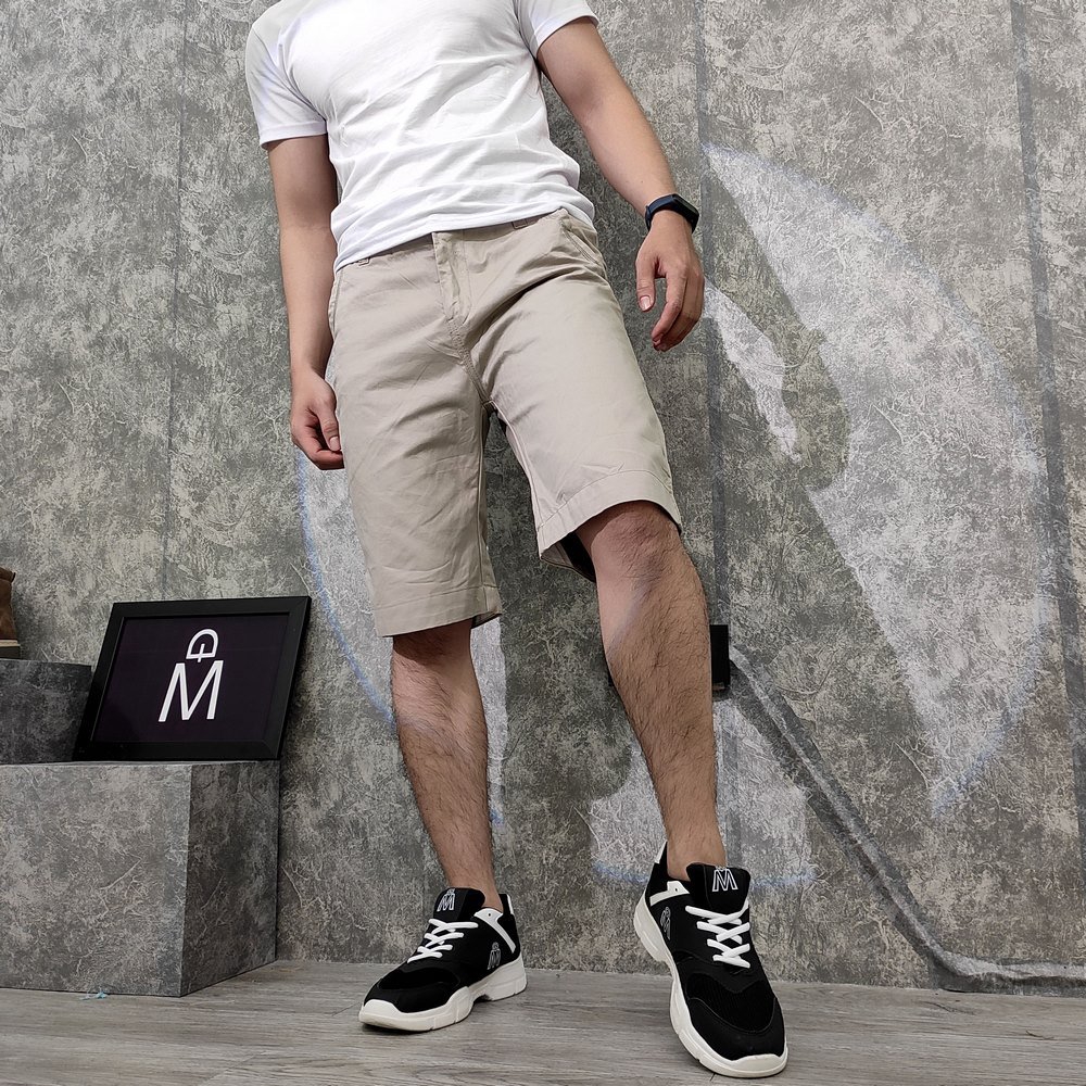 Quần short kaki Q183 (Trắng kem) MĐ | BigBuy360 - bigbuy360.vn