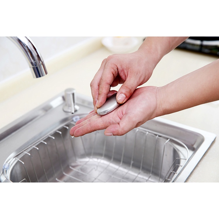 Xà Phòng Rửa Tay Bằng Kim Loại Khử Mùi Tanh Cá Thịt