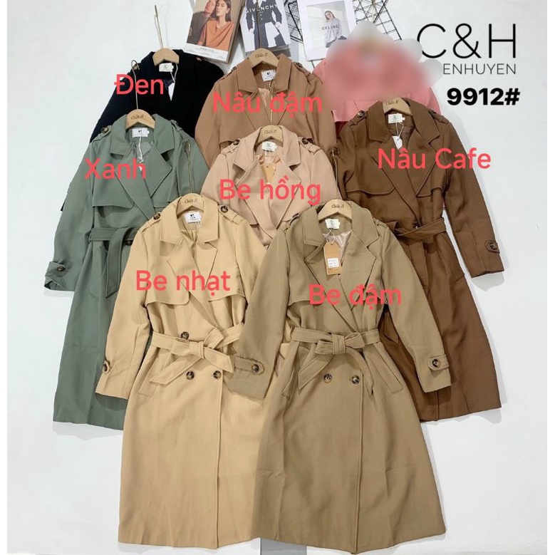 Áo măng tô quảng châu dài hàng đẹp