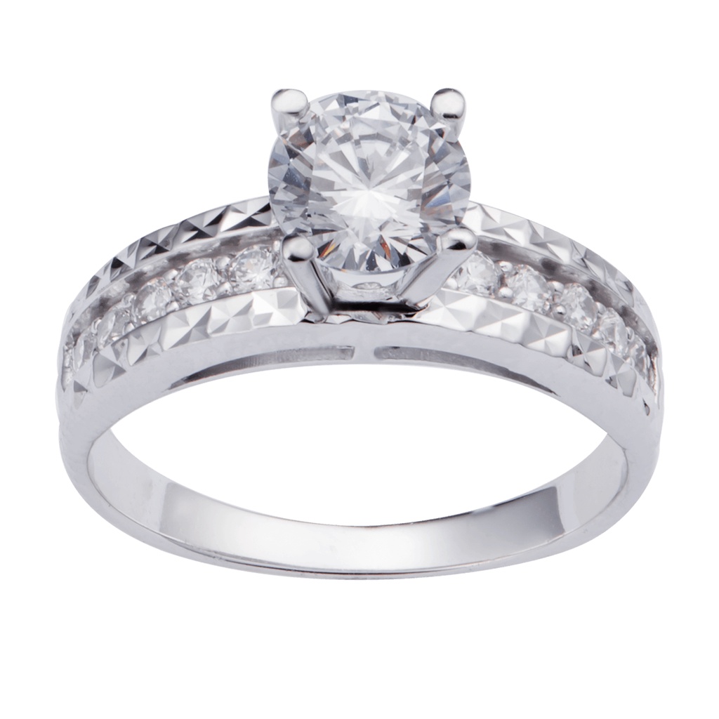 Nhẫn Bạc đính đá CZ PNJSilver XMXMK000221