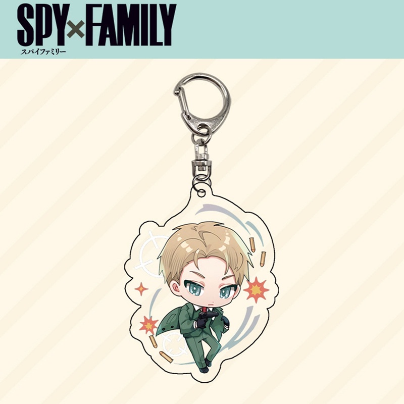 Móc Khóa Hình Nhân Vật Anime SPY×FAMILY Yor Loid Anya Yor