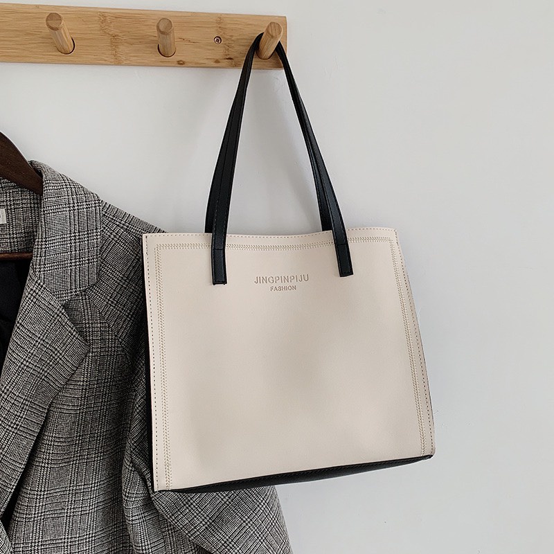 Túi Xách Nữ, Túi Kẹp Nách Nắp Chéo, Hai 2 Dây Đeo Phong Cách Hàn Quốc