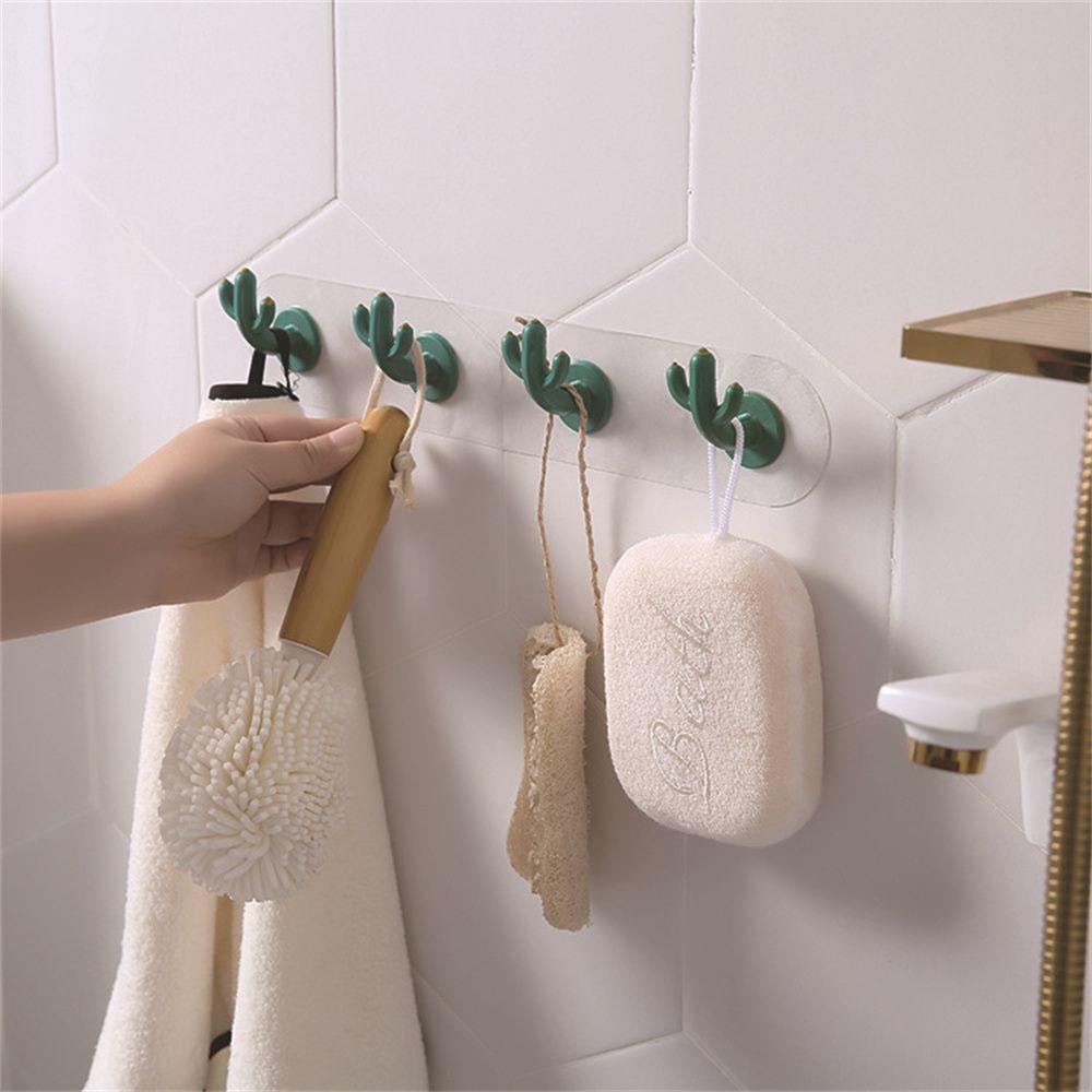 Móc Treo Quần Áo Dán Tường Tự Dính Tiện Dụng Cho Nhà Tắm