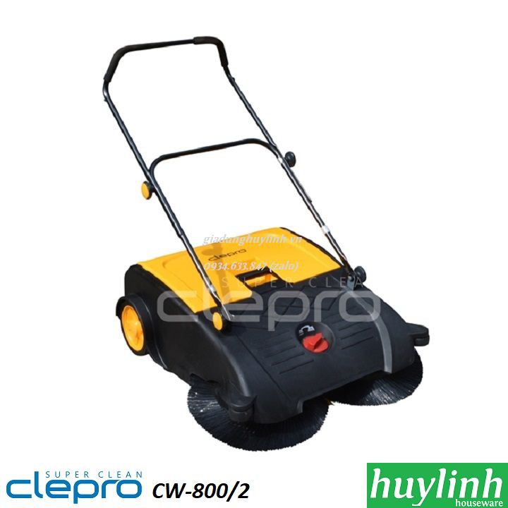 Máy quét rác không động cơ Clepro CW800/02