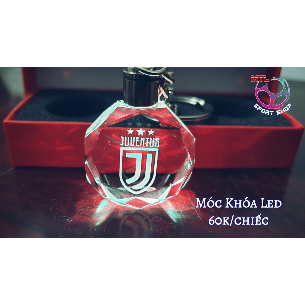 Móc treo - Móc khóa Logo CLB Juventus LED