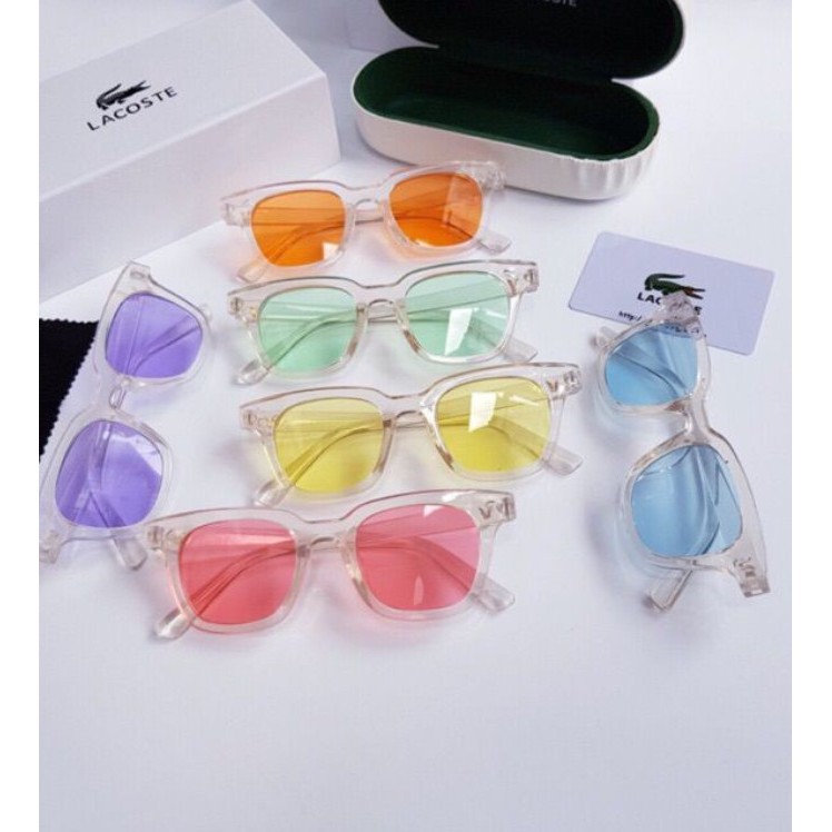 [Ảnh thật] Kính V Tây Gọng Trong Nhiều Màu - Kính Mát V Tây Thời Trang Cao Cấp | BigBuy360 - bigbuy360.vn