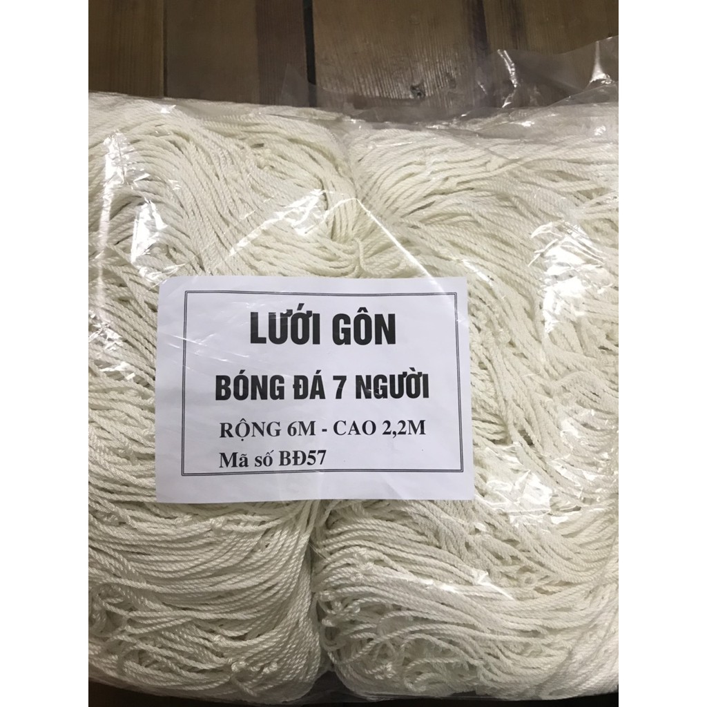 Lưới Gôn Bóng Đá 7 Người, Chất Liệu Dù Siêu Bền Đẹp, Chất Lượng Tuyệt Vời