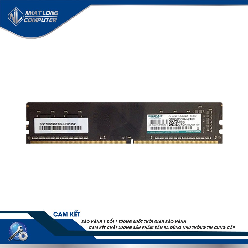 RAM PC Kingmax/Gskill 4GB Bus 2133/ 2400 DDR4