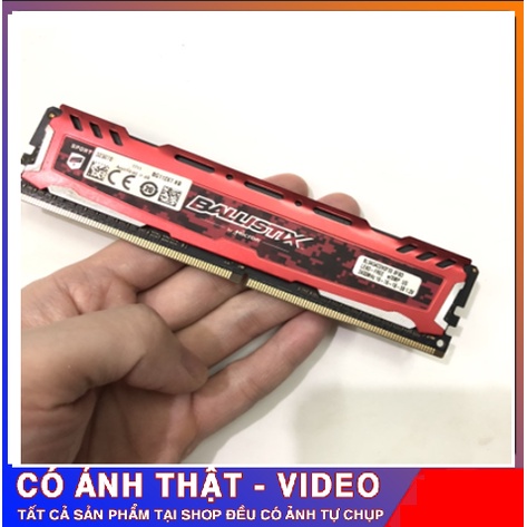 Ram tản 4G buss 2400 Ballistix ít dùng