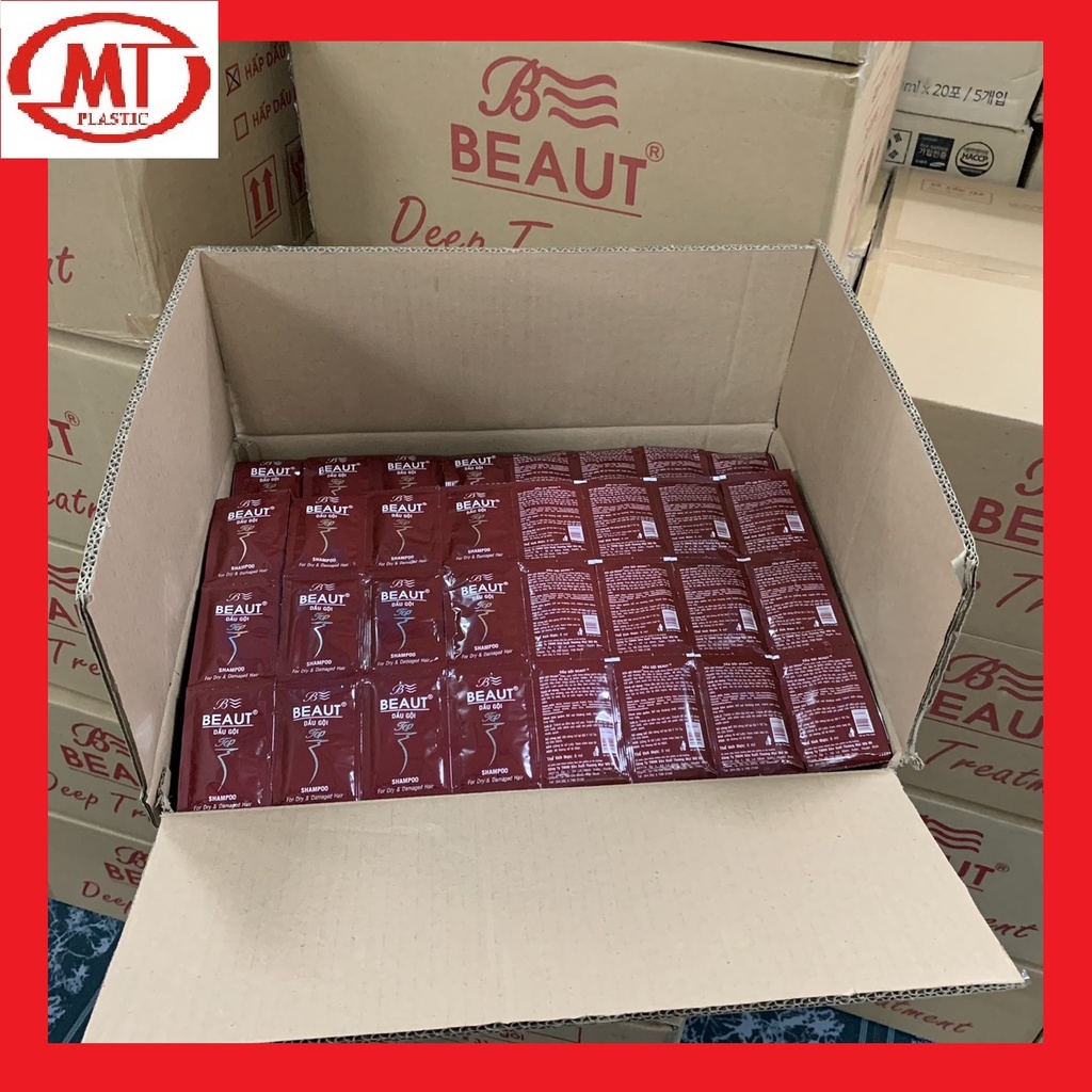 [Chính Hãng] Dầu gội beaut top dây 12 gói 6ml mẫu mới chuẩn GMP