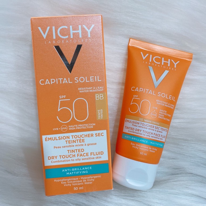 Kem chống nắng có màu Vichy Capital Soleil BB Teint SPF50+ ( Mẫu Mới )