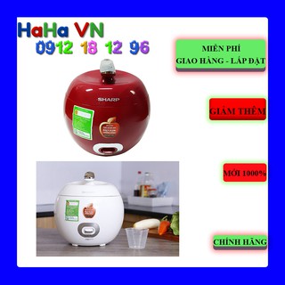Nồi cơm điện sharp 0.72 lít ks-a08v-wh/rd