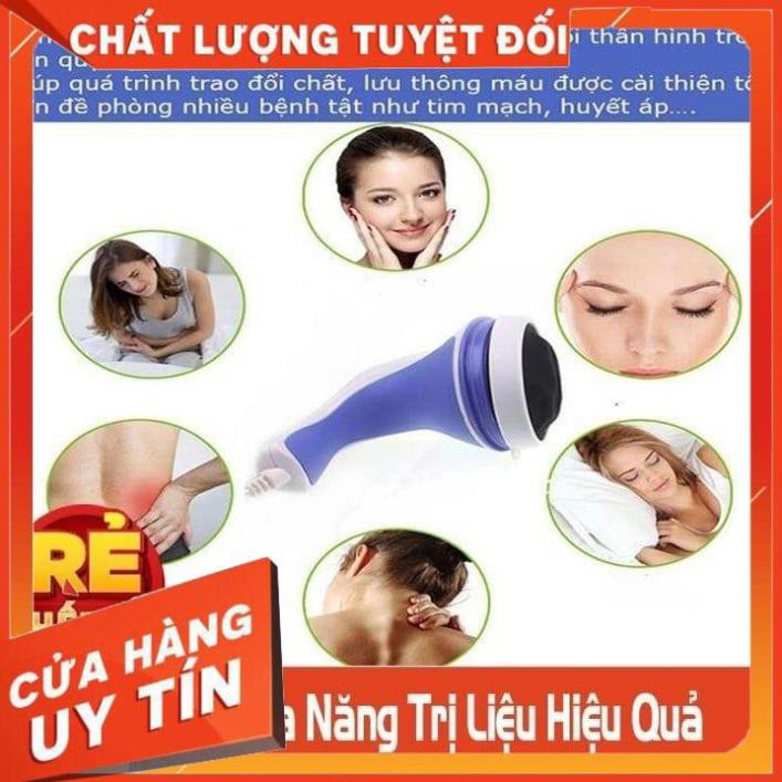 SỐC SALE [HÀNG LOẠI 1] Máy Massage Cầm Tay Relax & Spin Tone 5 Đầu A781