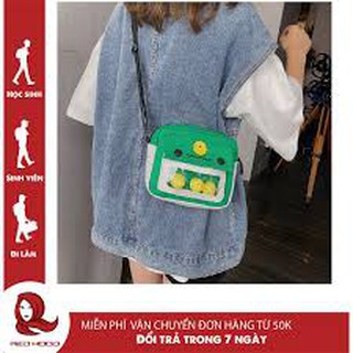 Túi đeo chéo gà con phong cách Hàn Quốc
