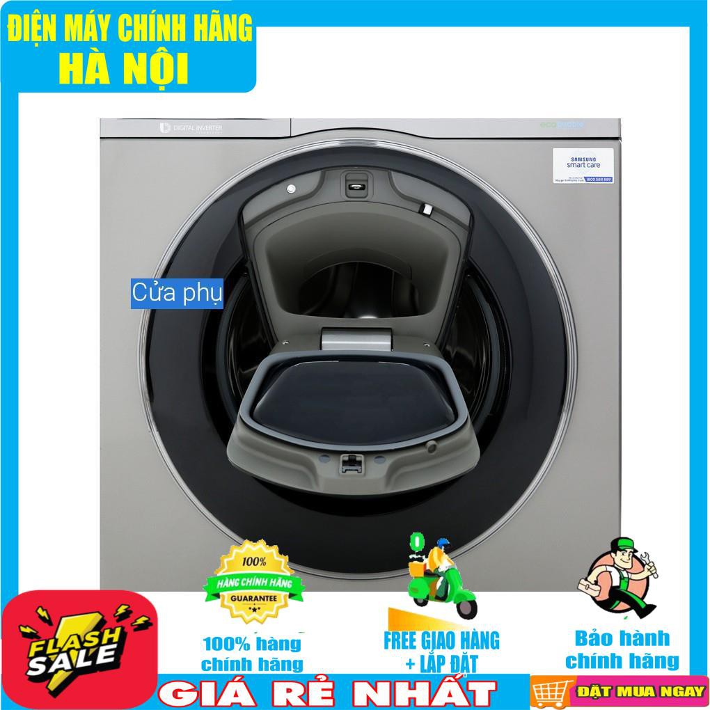 Máy giặt Samsung cửa ngang 10kg màu xám bạc WW10K54E0UX/SV