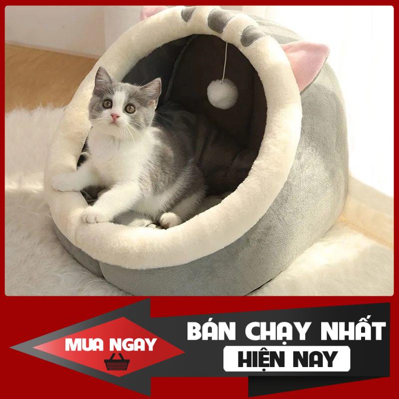 [❌GIÁ SỈ❌] Nhà Đệm Cho Thú Cưng Cao Cấp Có Thể Tháo Rời Gấp Gọn, Làm Sạch Dễ Dàng – Ổ Cho Chó Mèo Nhiều Màu Săc ❤️