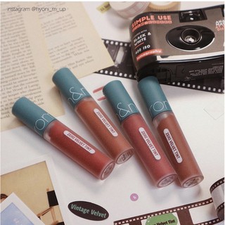 [Màu 22-25]SON KEM ROMAND ZERO VELVET TINT FALL WINTER