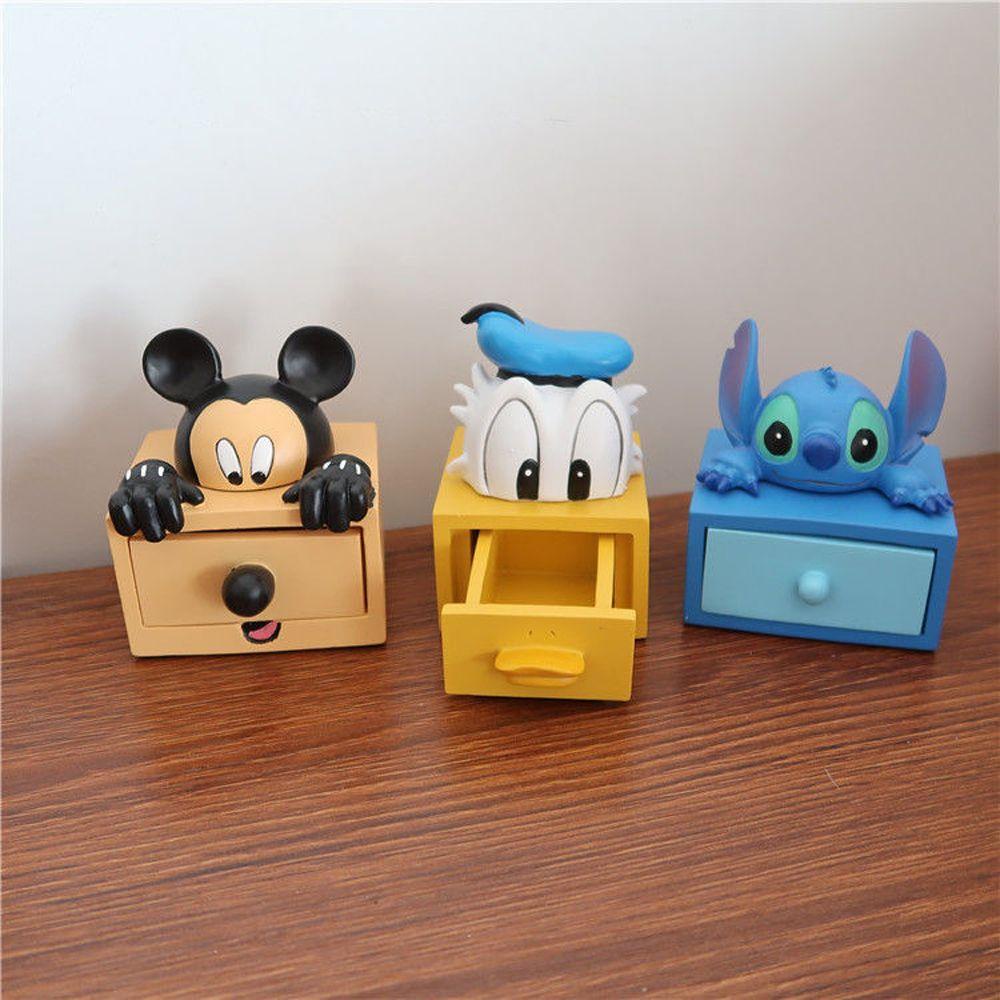 Hộp Đựng Trang Sức Để Bàn Hình Chuột Mickey Hoạt Hình Winnie Stitch Cổ Điển