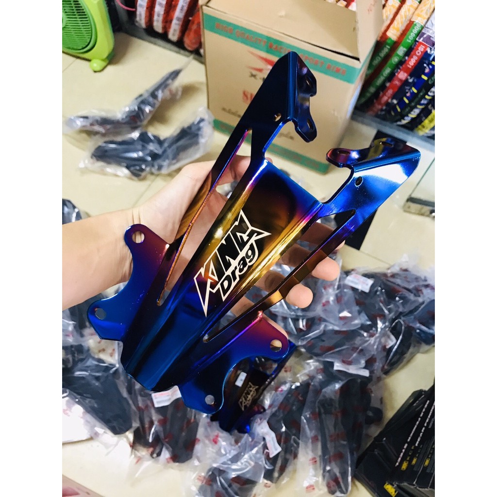 [XẢ KHO] ỐP ĐUÔI DÈ SAU EXCITER 150 CHẤT LIỆU INOX LOẠI DÀY 2LY CHỐNG RUNG ( GÃY LÀ ĐỔI )