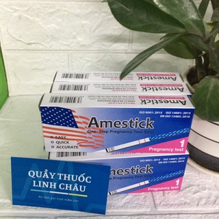 Que thử thai Amestick - Test thử thai nhanh