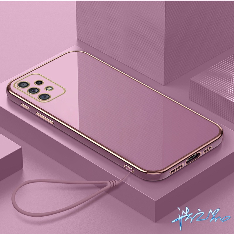 Ốp Điện Thoại Silicone Mềm Bảo Vệ Camera 5 Màu Tùy Chọn Cho Samsung A53 A52 A13 A33 A73 5G 4G