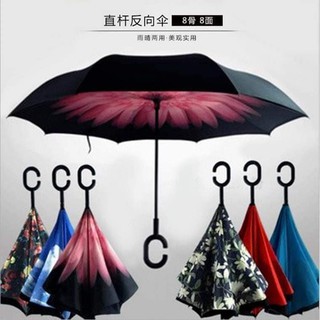 Ô dù gấp ngược 3D thông minh