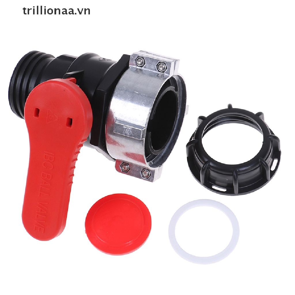 Van bi DN50 Tấn 75mm chuyên dụng cho thùng nước IBC 1000L