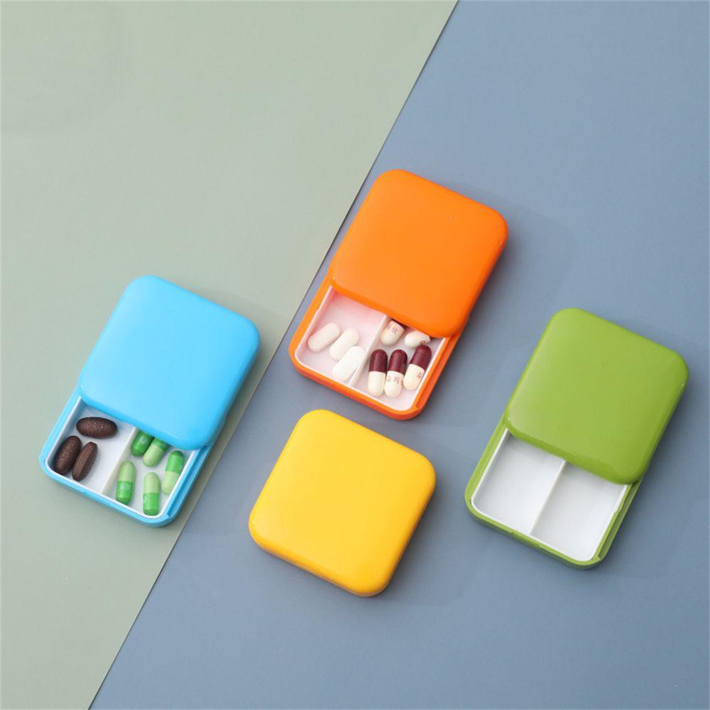 Hộp Đựng Thuốc Mini Chống Bụi Có Nắp Đậy Tiện Dụng