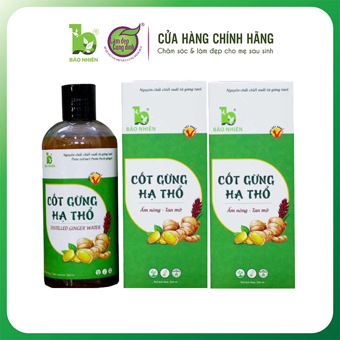 Combo 2 Cốt Gừng Thảo Dược Bảo Nhiên