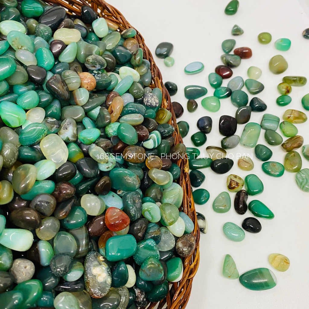 [ Nhiều Màu ] Sỏi Vụn Mã Não Trang Trí, Đá Vụn Mã Não Phong Thuỷ