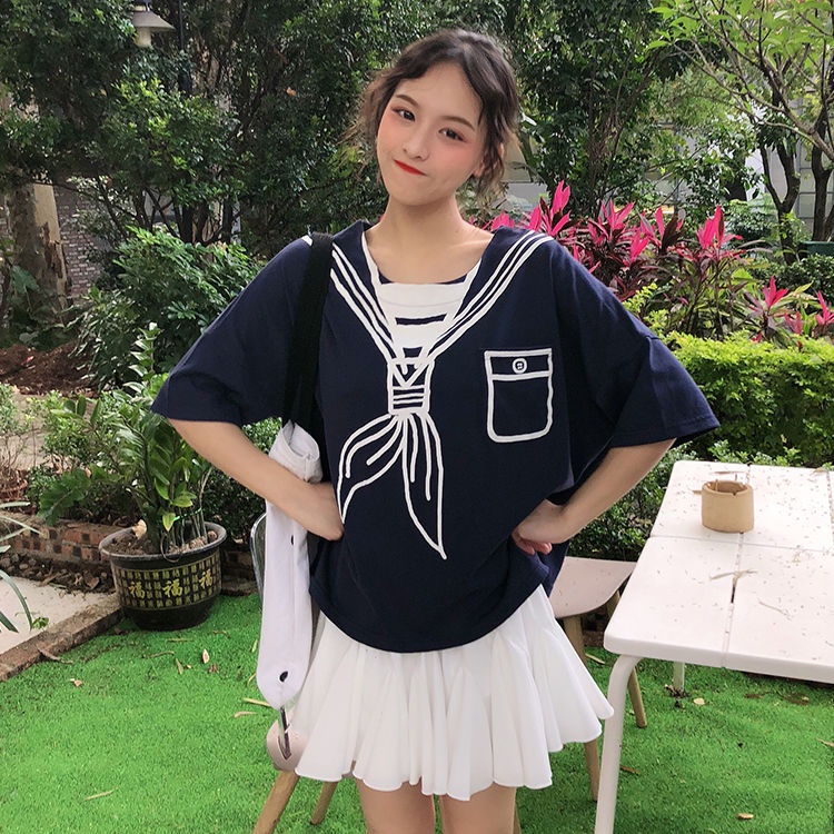 Áo Thun Nữ Tay Ngắn Dáng Rộng In Hình Dễ Thương Thiết Kế Mới