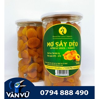 Mơ khô sấy dẻo thổ nhĩ kỳ cao cấp hộp 500g
