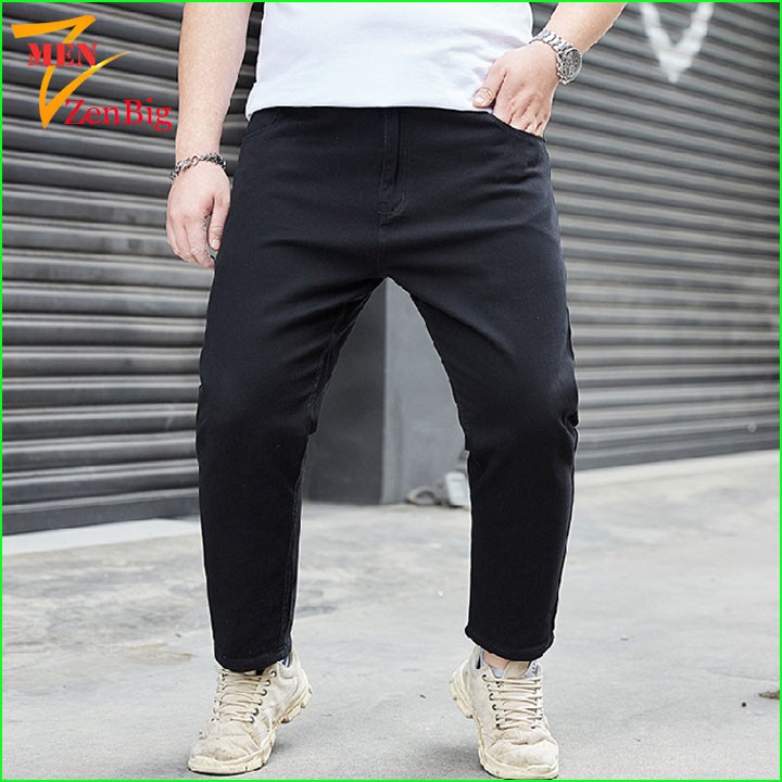quần dài nam bigsize vải jean mỏng thích hợp cho người mập | WebRaoVat - webraovat.net.vn