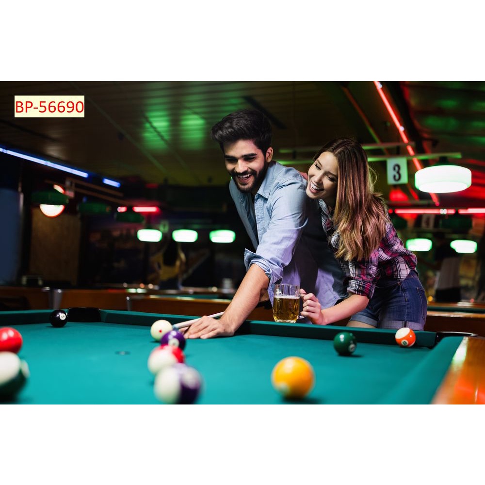Tranh dán tường Club bida, Billiards, Bi-a Mẫu Hot Nhất, bán chạy trên thị trường