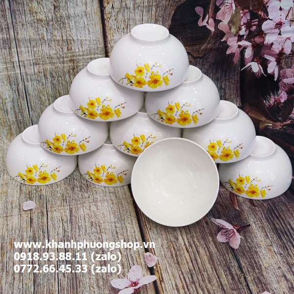 bộ chén sứ ăn cơm - chén sứ ăn cơm