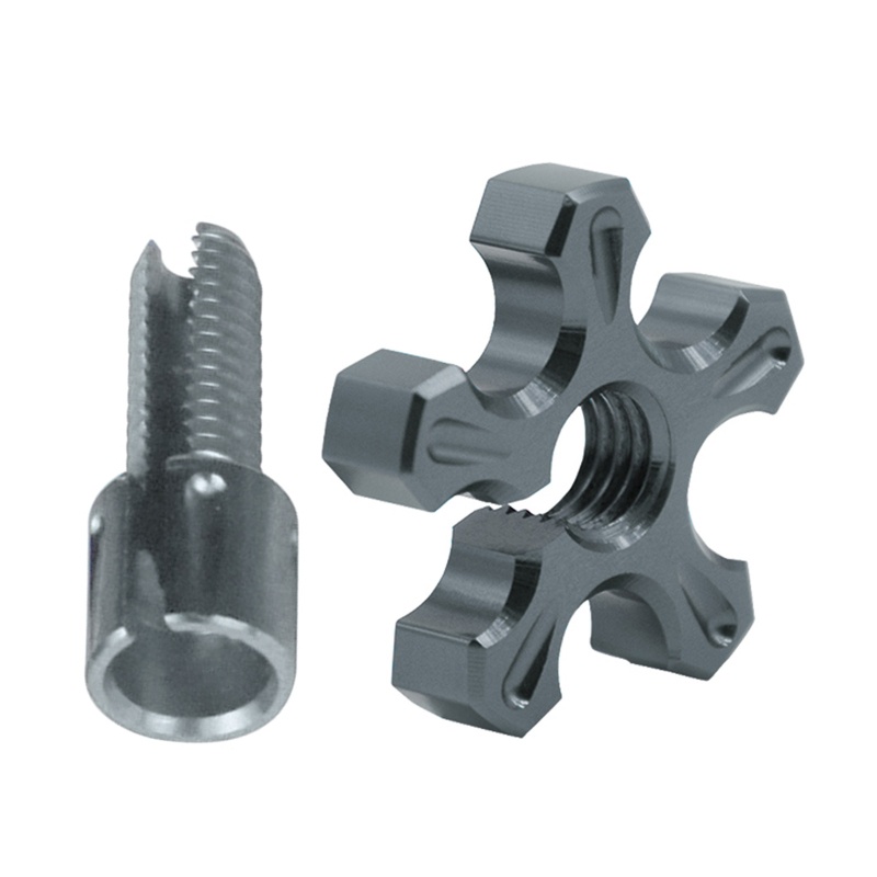 Ốc Cố Định Dây Cáp Ly Hợp Bằng Nhôm CNC Dành Cho Xe Mô Tô AR125LC EN500 ER6-F ER6-N GPX250 GPX