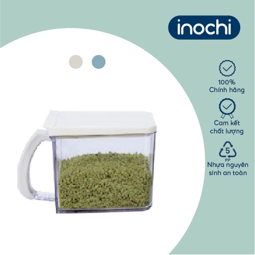 Bộ gia vị nhà bếp Inochi-Yoko màu Cà phê/Xanh nhạt/Trắng sữa