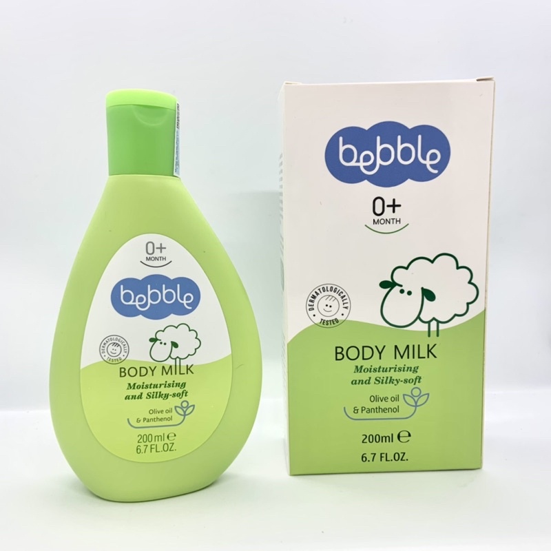 [Chính Hãng] Sữa dưỡng ẩm toàn thân dành cho bé Bebble Body Milk 200ml