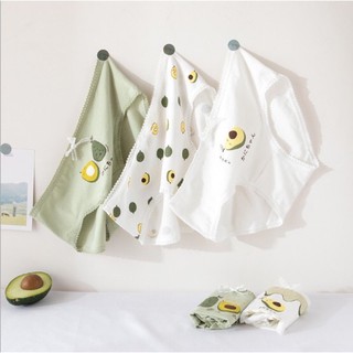 Set 4 Quần Lót Nữ Hình Quả Bơ cotton kháng khuẩn